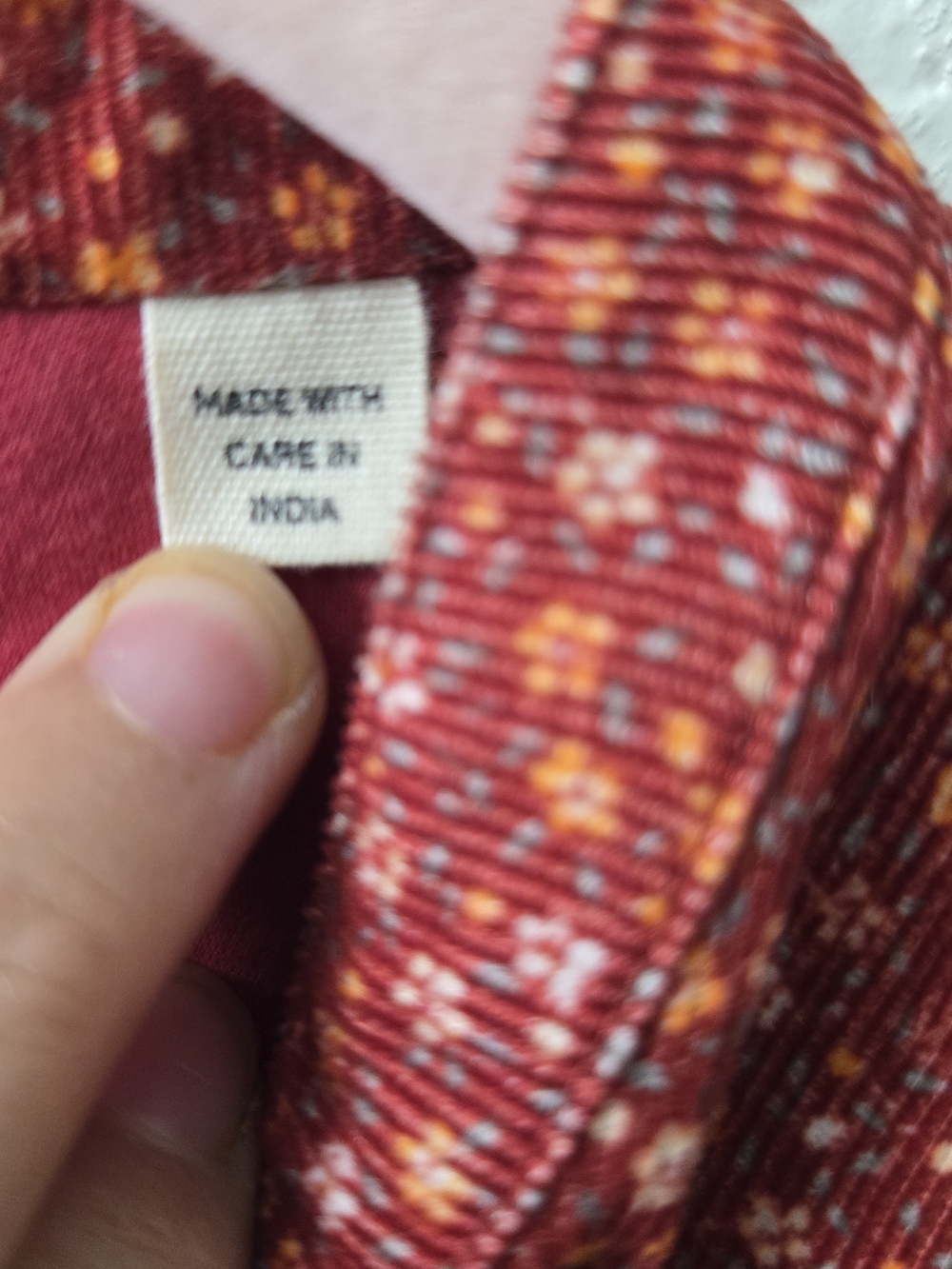 Doen Floral Ruffle Button-Down Top - Picture 3 of 7